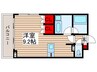 グランガーデンⅡ 1Rの間取り