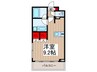 グランガーデンⅡ 1Rの間取り