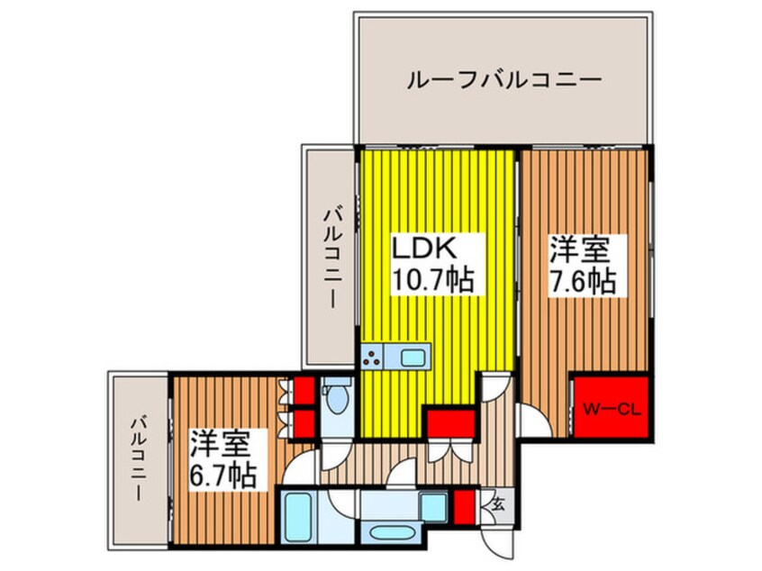 間取図 グランガーデンⅡ