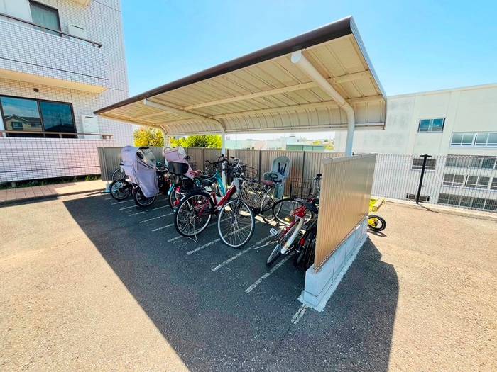 駐輪場 パルセルもえぎ野