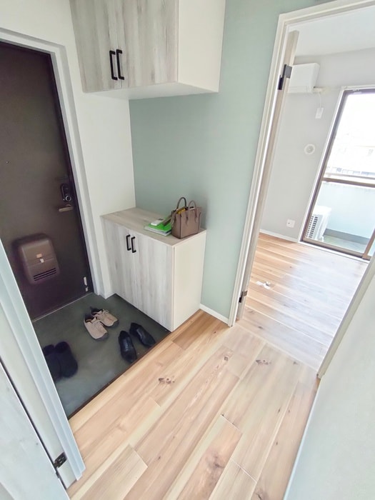 玄関 パルセルもえぎ野