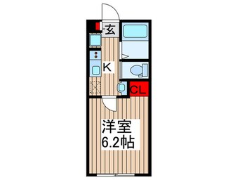 間取図 Ｔｉｅｒｒａ大宮日進町
