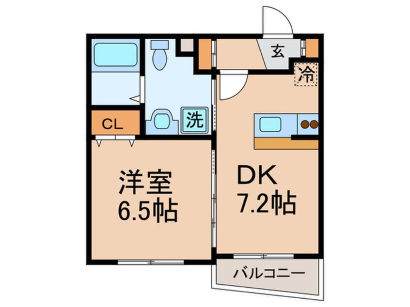 間取図 レジディア世田谷若林