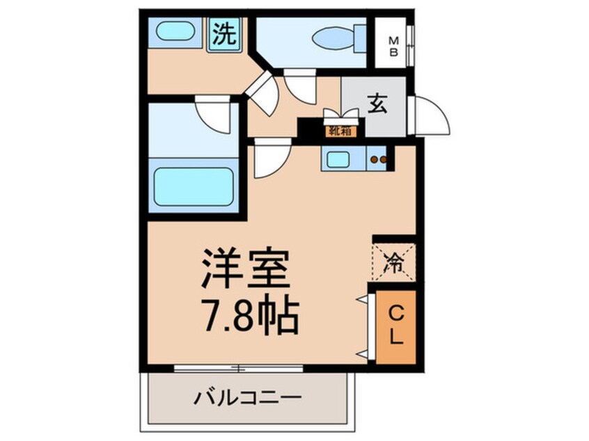 間取図 レジディア世田谷若林