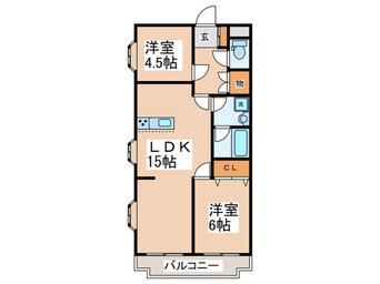 間取図 パトリシャンレジデンス武蔵野