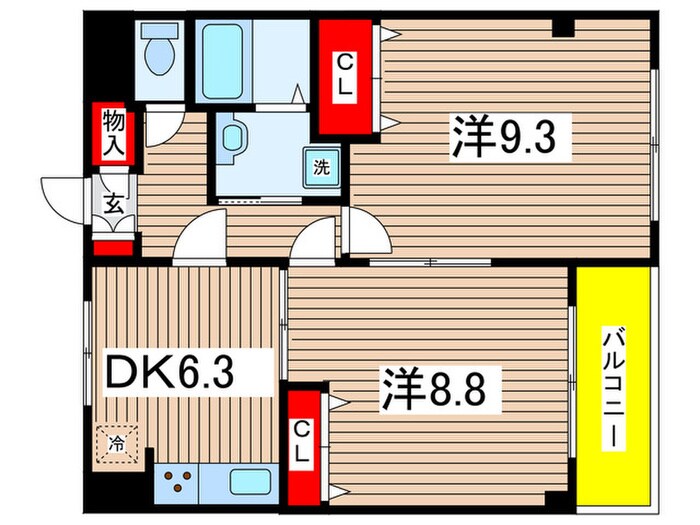 間取り図 グランドゥ－ル