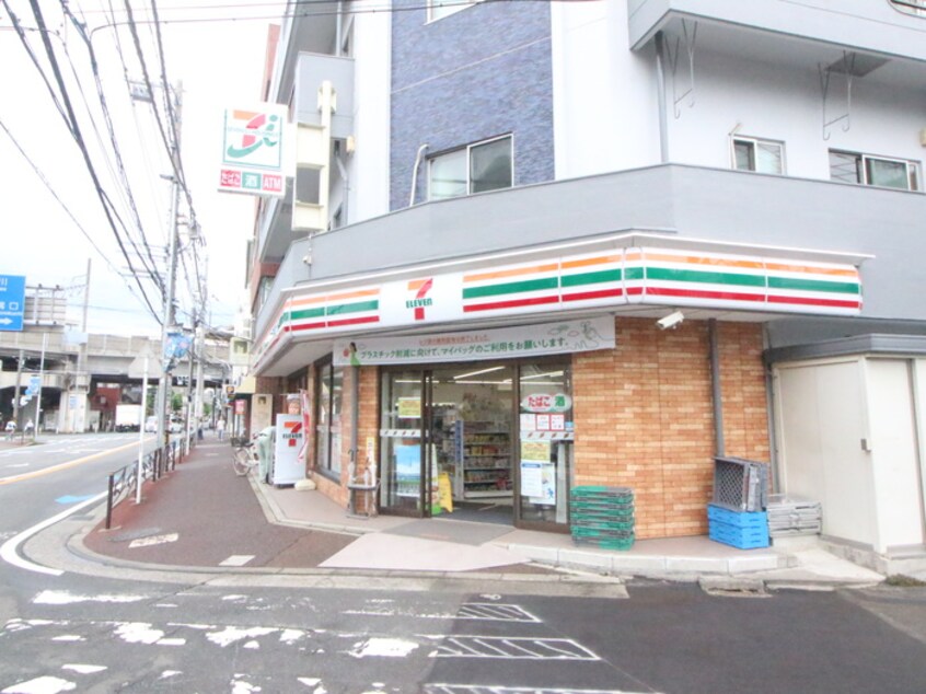 セブンイレブン　川崎武蔵中原駅北口店(コンビニ)まで268m ジョリ－パレス