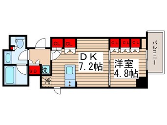 間取図 パークハビオ門前仲町