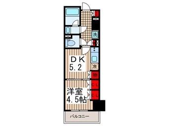 間取図 パークハビオ門前仲町