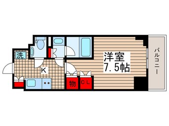 間取図 パークハビオ門前仲町