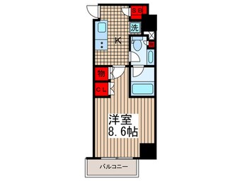 間取図 パークハビオ門前仲町