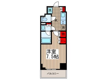 間取図 パークハビオ門前仲町