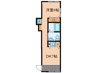間取図 ＱＵＡＴＴＲＯＰＯＲＴＥ