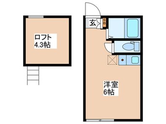 間取図 ユナイト宮前平リグーリア