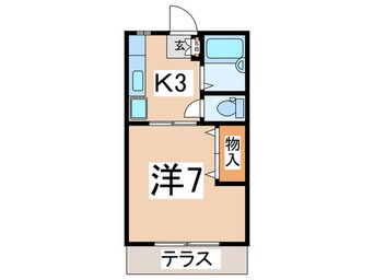 間取図 パッションハイツ