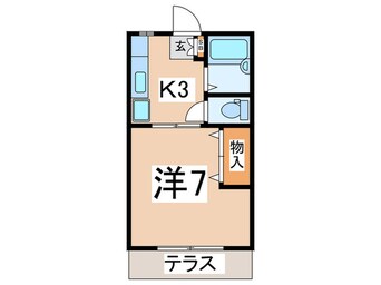 間取図 パッションハイツ