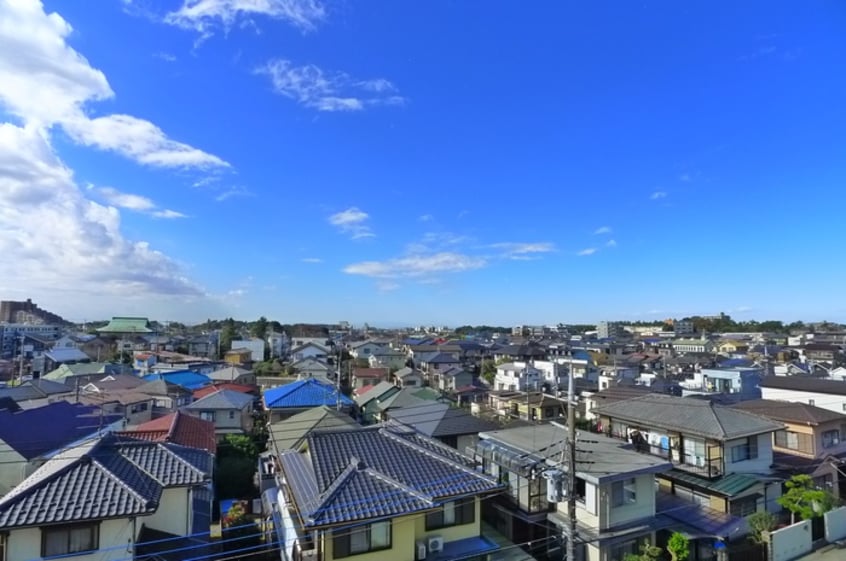 室内からの展望 シャンボ－ル新松戸(514)