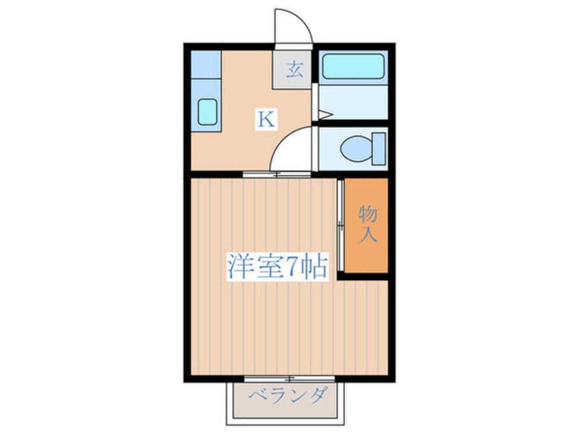 間取図 大澤ハイツ