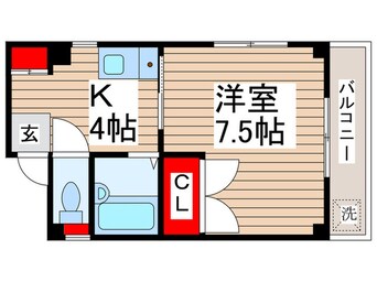 間取図 シティアイ南砂