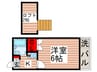 ＦＬＥＸ本千葉 1Kの間取り