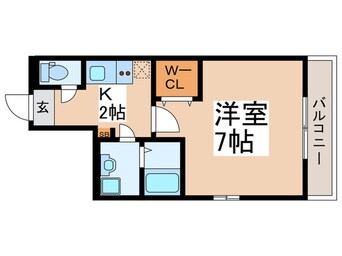 間取図 エスペランサ四ツ木