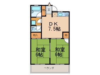 間取図 ファームハイツⅠ