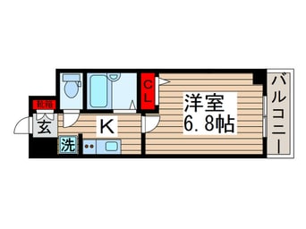 間取図 エスティメゾン南行徳