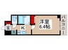 エスティメゾン南行徳 1Kの間取り