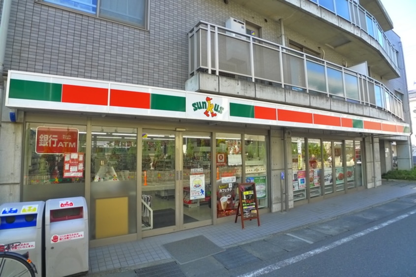 サンクス市川相之川店(コンビニ)まで153m エスティメゾン南行徳