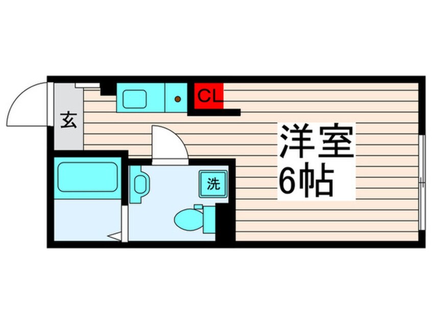 間取図 クレサージュ西新井