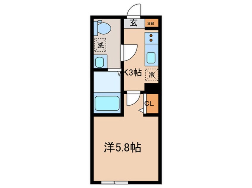 間取図 ガーデンヒルズ武蔵小杉