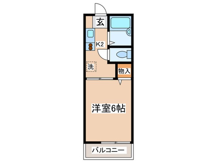間取り図 ＷＩＮ小谷田２