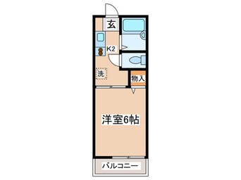 間取図 ＷＩＮ小谷田２