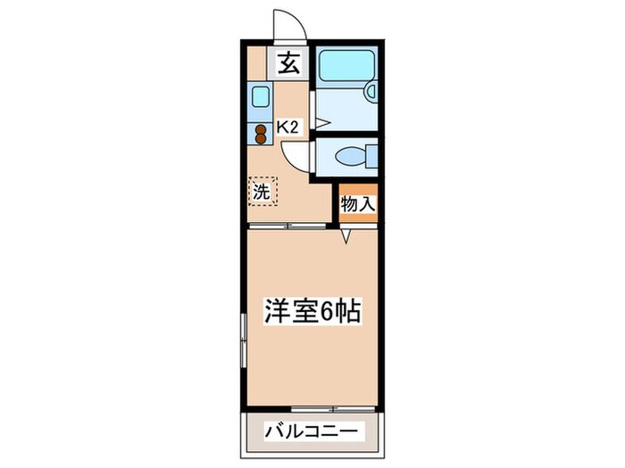 間取り図 ＷＩＮ小谷田２