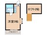 ペアパレス保谷 1Rの間取り