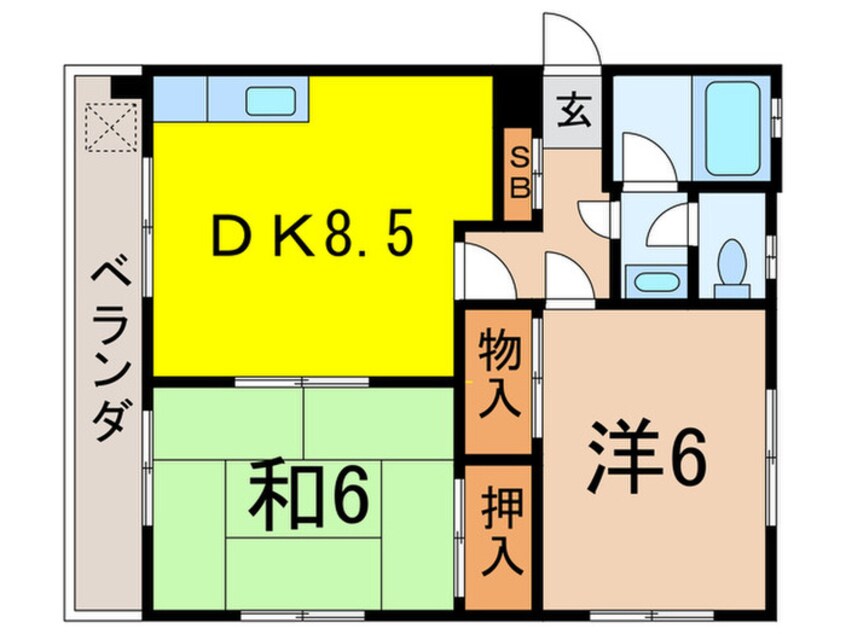 間取図 第２小野沢マンション