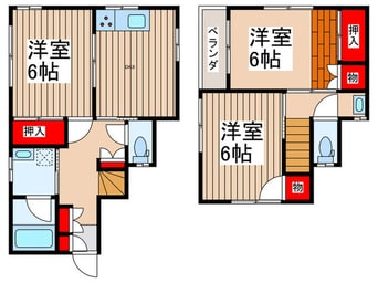 間取図 仮）朝霞市根岸台8丁目戸建