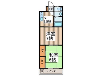 間取図 マンション篁