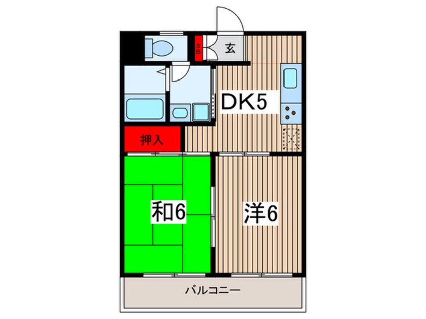 間取図 グランシャリオ