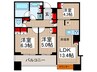 ｸﾞﾗﾝﾄﾞﾀｰﾐﾅﾙﾀﾜｰ本八幡(2209) 3LDKの間取り