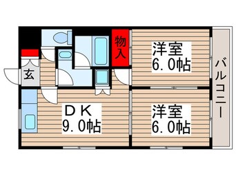 間取図 SKビル拾壱番館
