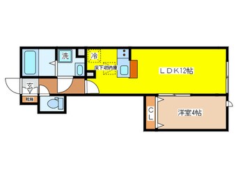 間取図 ラフォルテ福生