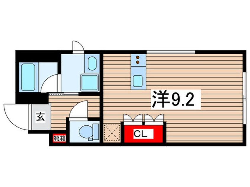 間取図 プラティーク森下