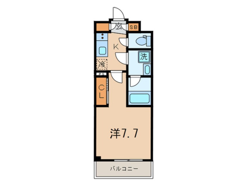 間取図 ＢＰＲレジデンス東糀谷（105）