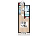SHOKEN Residence西川口 1Kの間取り