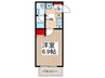 SHOKEN Residence西川口 1Kの間取り