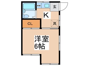 間取図 コーポ森