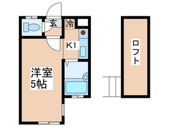 間取図 ロッシェル東林間Ⅲ