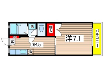 間取図 ジャンポール　Ｂ