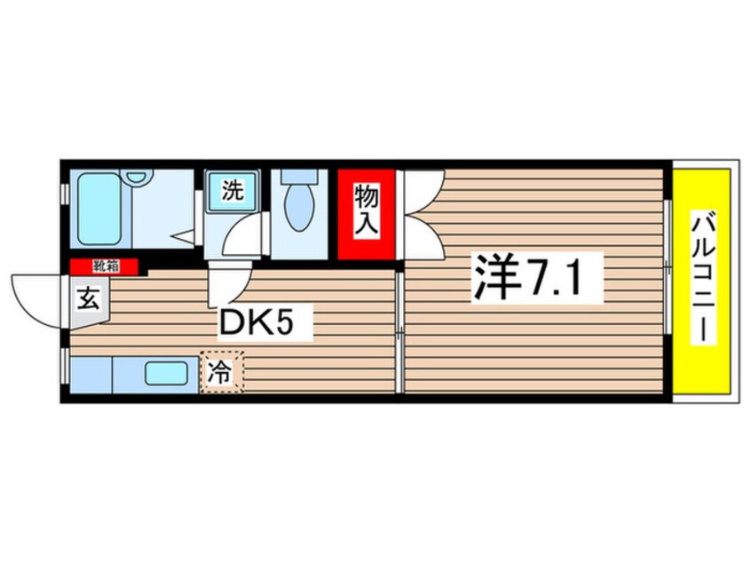 間取図 ジャンポール　Ｂ